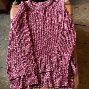 Womens Sweater with Side Zippers Size S